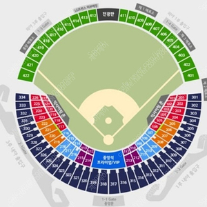 8월20일(수) LG 롯데 3루 네이비 330블럭 2연석(통로)
