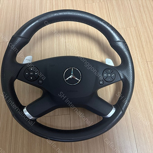 벤츠 W212 E63 AMG 순정 핸들 세트