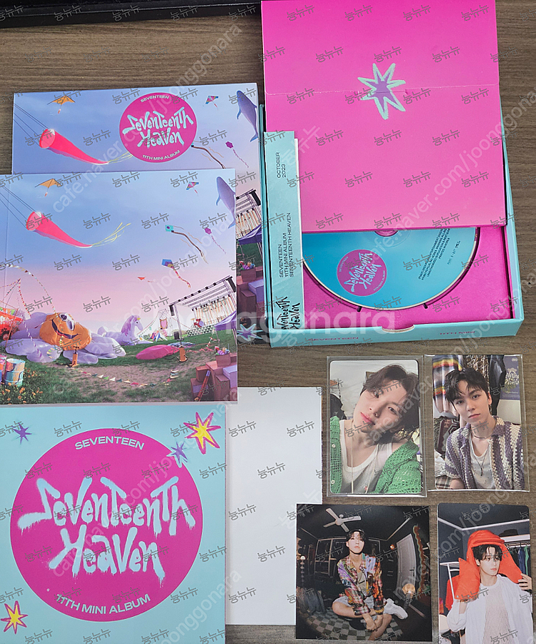 세븐틴 미니 11집 앨범 SEVENTEENTH HEAVEN AM 5:26(유튜브 특전 포함 풀구성)--0