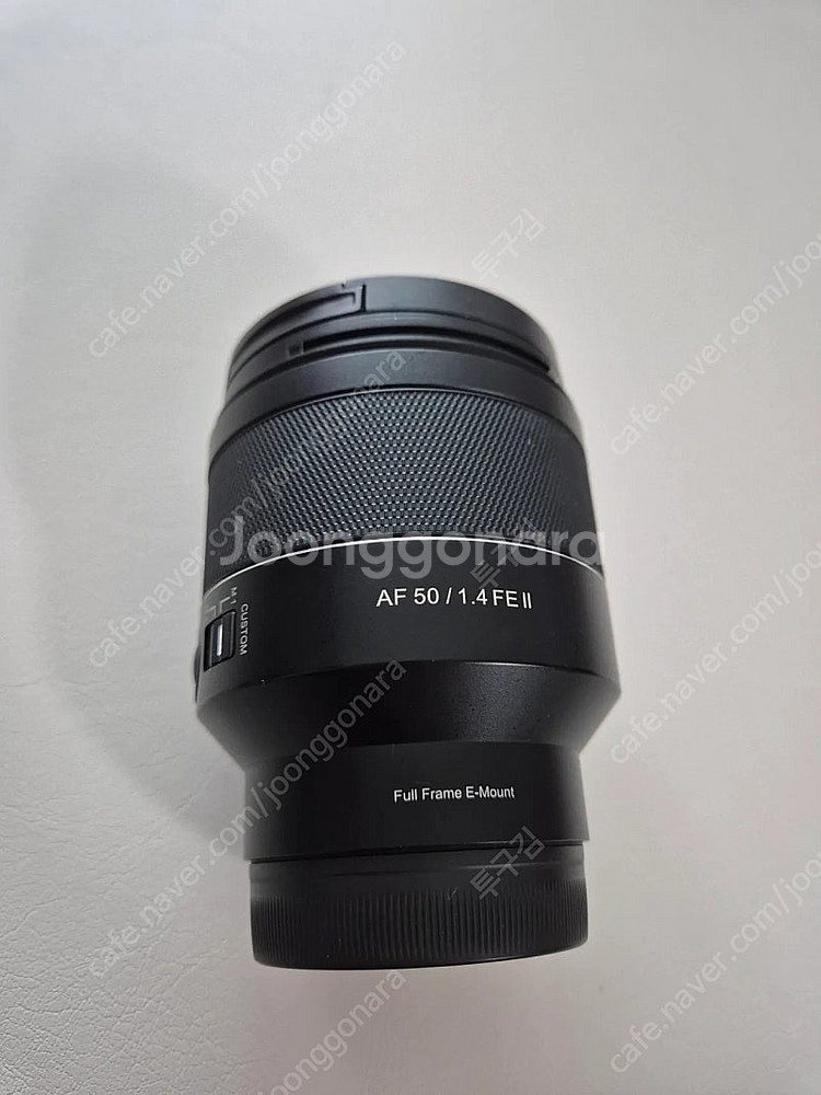 삼양 AF 50mm F1.4 FE II 50.4 + 렌즈스테이션 소니 마운트 팝니다--1