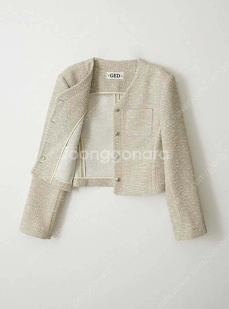 게드ged 벨라트위드 자켓 BELLA TWEED JACKET--2