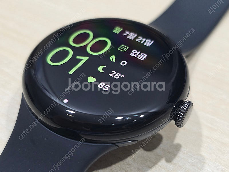 구글 픽셀워치 3 45mm wi-fi 블랙색상 모델 팝...--1