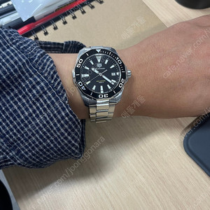 태그호이어 아쿠아레이서 41mm 쿼츠 way111a 시계
