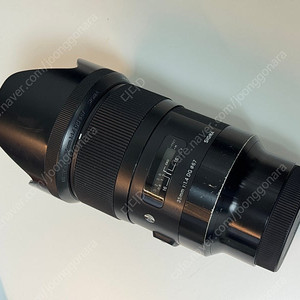 소니 fe미운트 시그마 35mm f1.4 아트사무식 전투형