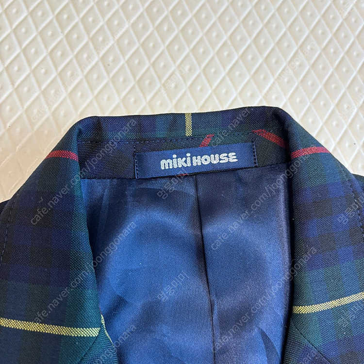 mikihouse 미키하우스 체크 자켓 입학식 졸업식 유아 아기옷 95 100--2