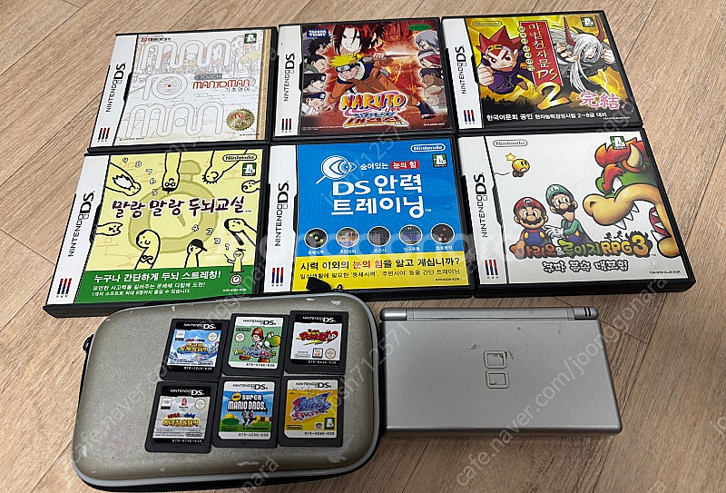 닌텐도DS Lite 와 칩 일괄 판매합니다--0