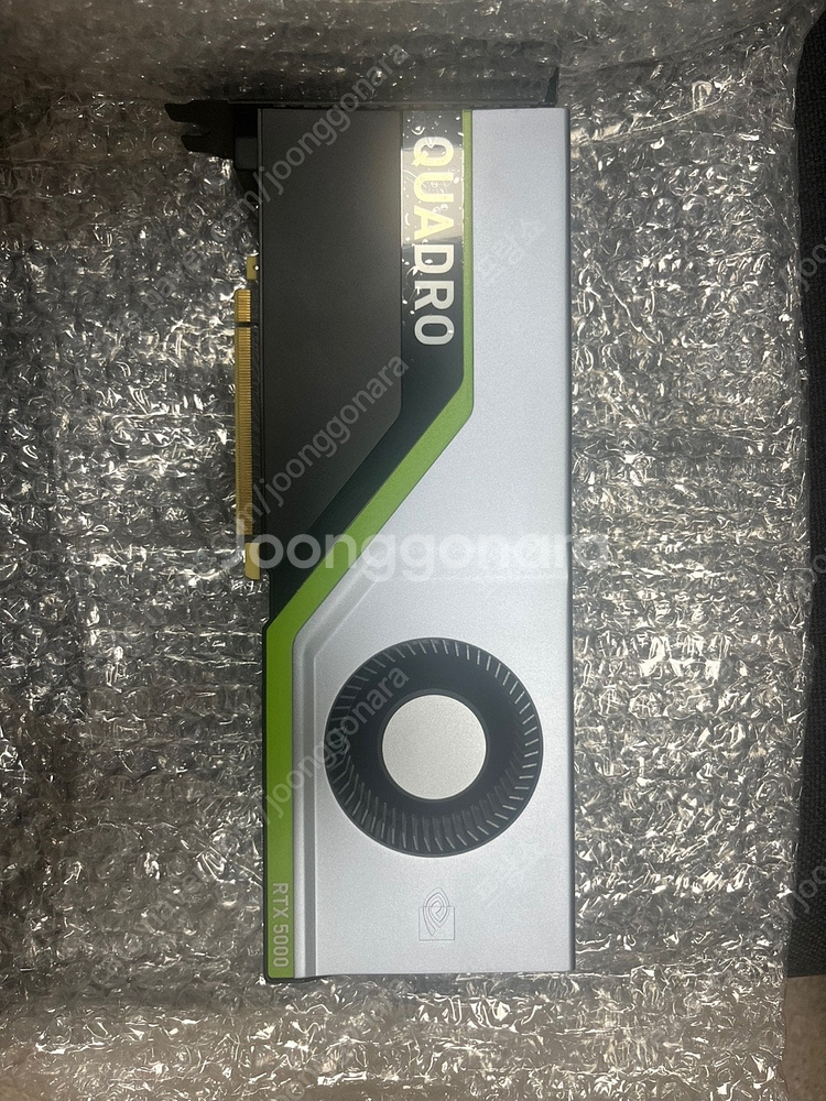 NVIDIA RTX5000 그래픽카드 2장 판매합니다.--1