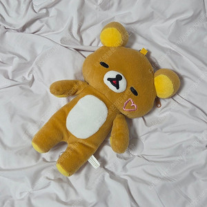 리락쿠마 하트 낙서 파우치 인형 산엑스