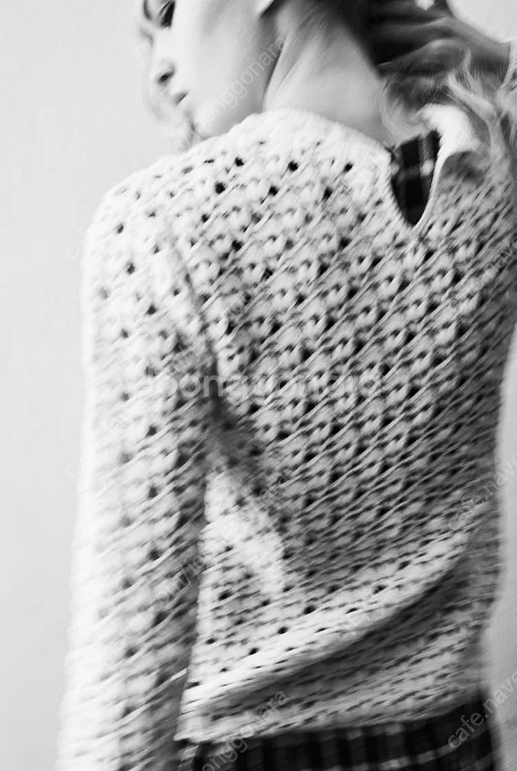 zara 자라 오픈 워크 니트 스웨터 89900-399...--4