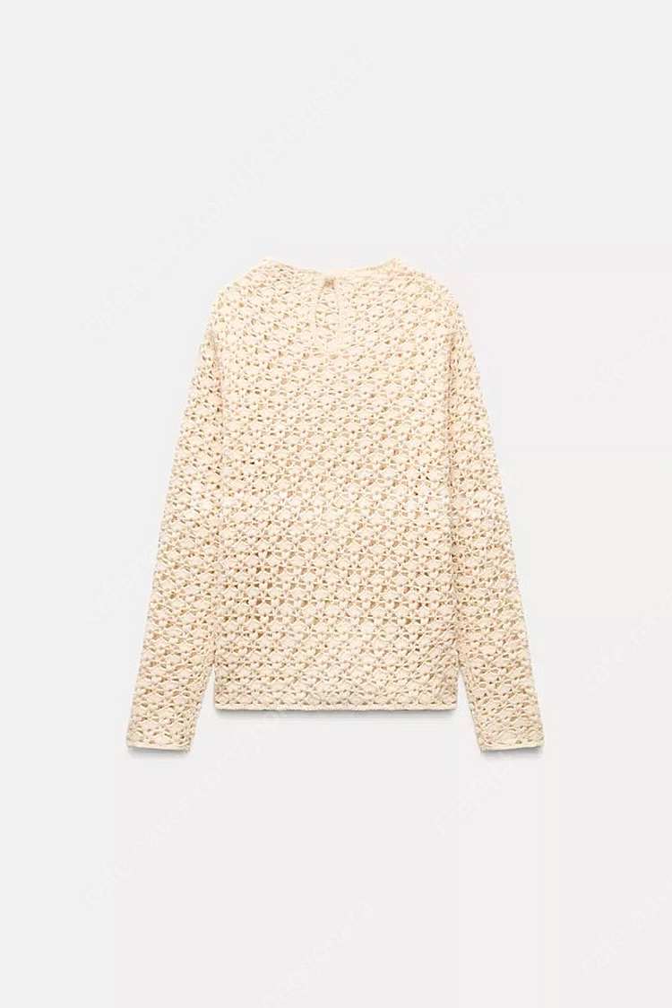 zara 자라 오픈 워크 니트 스웨터 89900-399...--6