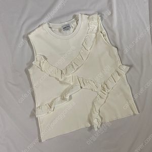 [s] BIMBA Y LOLA 빔바이롤라 프릴 민소매 티셔츠 블라우스
