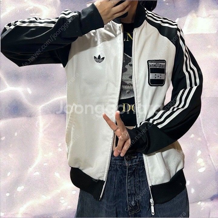 00s 아디다스 온두라스 파이어버드 져지 화이트 블랙 ...--2