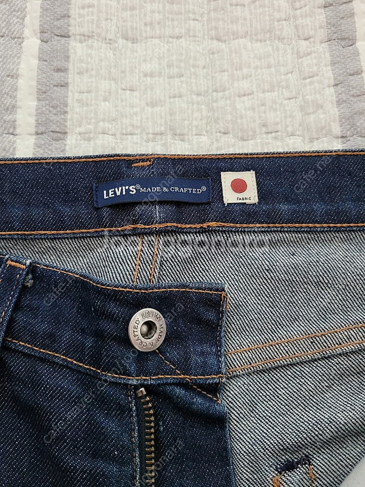 리바이스 메이드앤크래프트 LMC 502. 테이퍼드 재패...--7