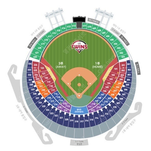 8/20 20일 엘지 vs 롯데 엘지 롯데 3루 레드석 ,3루 네이비석 2연석,4연석 판매