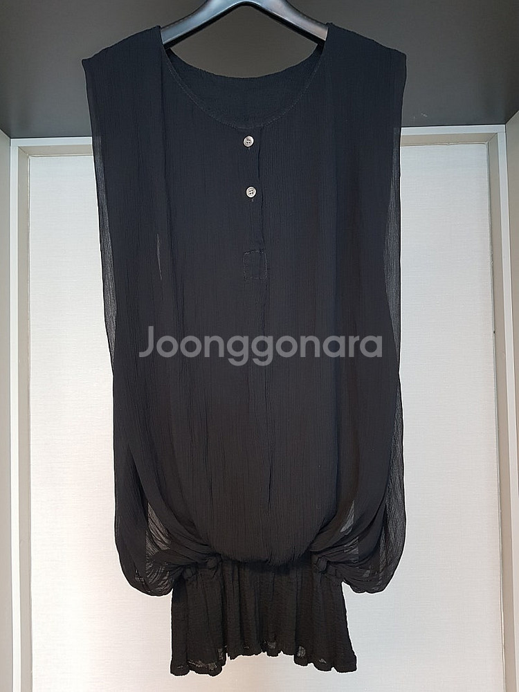 이세이미야케 me,오브제실크혼방,리얼가죽베스트,천연염색...--0