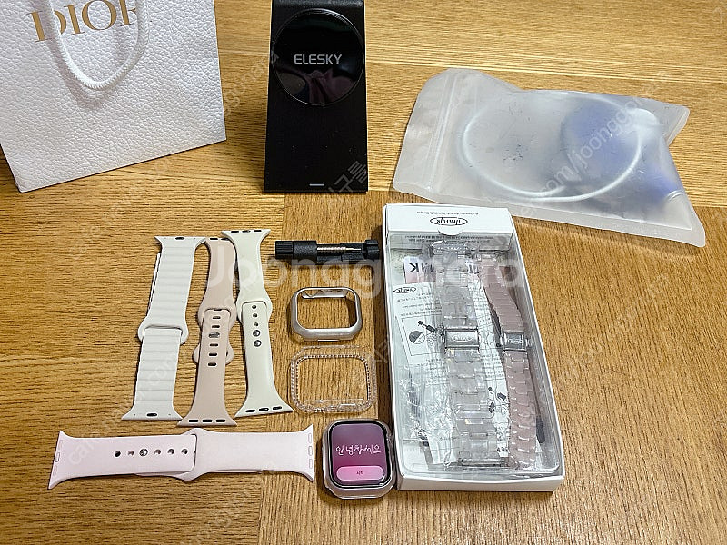애플워치9 41mm 핑크--0