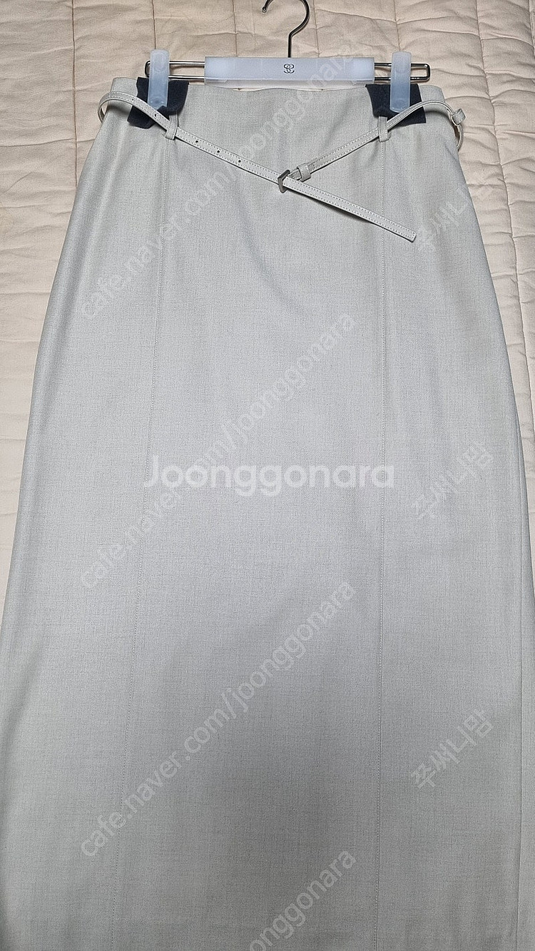 시에 젠느 울스커트 샌드베이지 롱 m--0