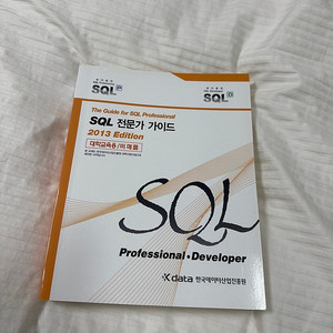 Sql 전문가 가이드 책