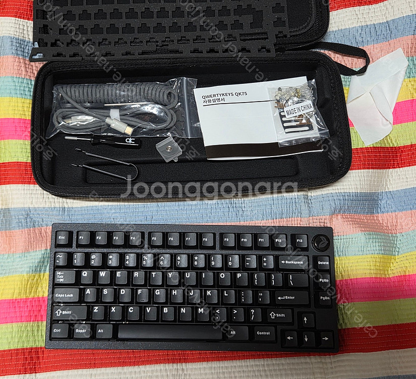QK75 블랙 팝니다--3