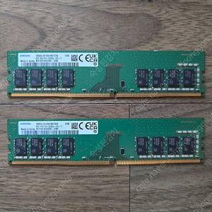 삼성 DDR4 8GB 3200AA (M378A1K43EB2 - CWE) 2개