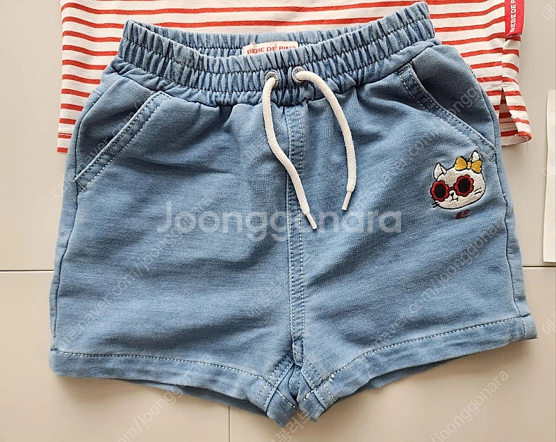 베베드피노 사라 상하복 세트 (7부 티셔츠 베이비 10...--1