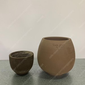 두갸르송 화분 토분 샤모트팡 10, 모카 에그 15 사용팟 일괄