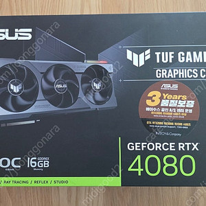 ASUS TUF Gaming 지포스 RTX 4080 D6X 16GB 풀박스