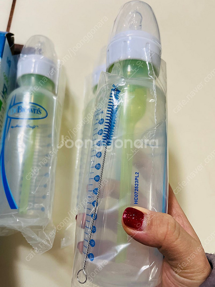 닥터브라운 내로우넥 옵션스플러스 PP젖병 250ml 3...--4