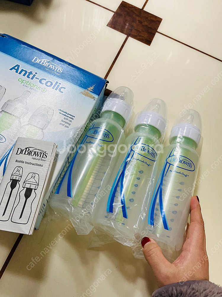 닥터브라운 내로우넥 옵션스플러스 PP젖병 250ml 3...--5