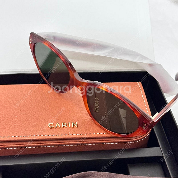 해린 다니엘 선글라스 카린 레이R 레오파드 새상품 박스풀셋--6