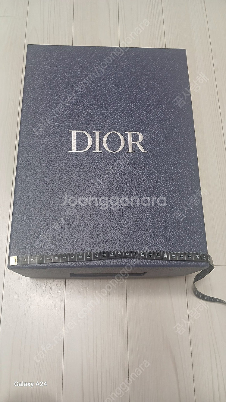 DIOR 디올 대형 신발박스(사이즈 사진참조)+속지2장--2
