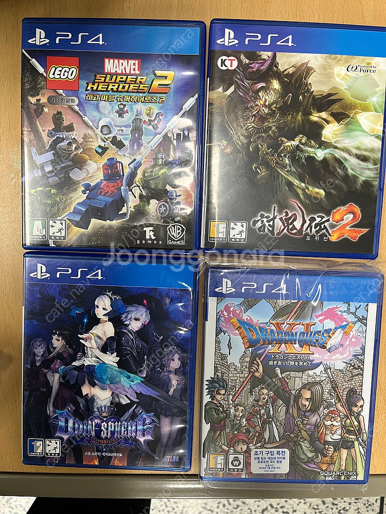 PS4 , PSVITA 게임 판매합니다.--6