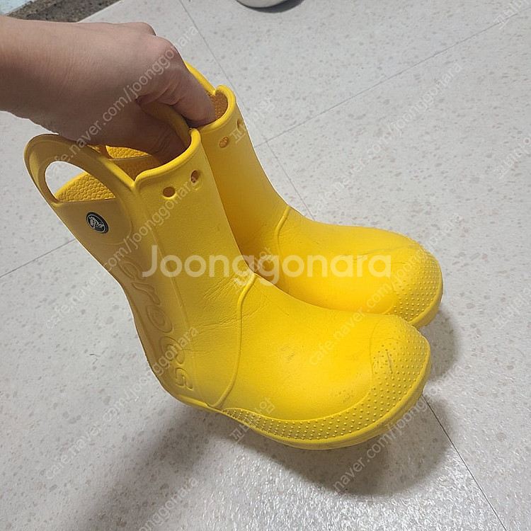 크록스키즈 핸들잇 장화 c12--0