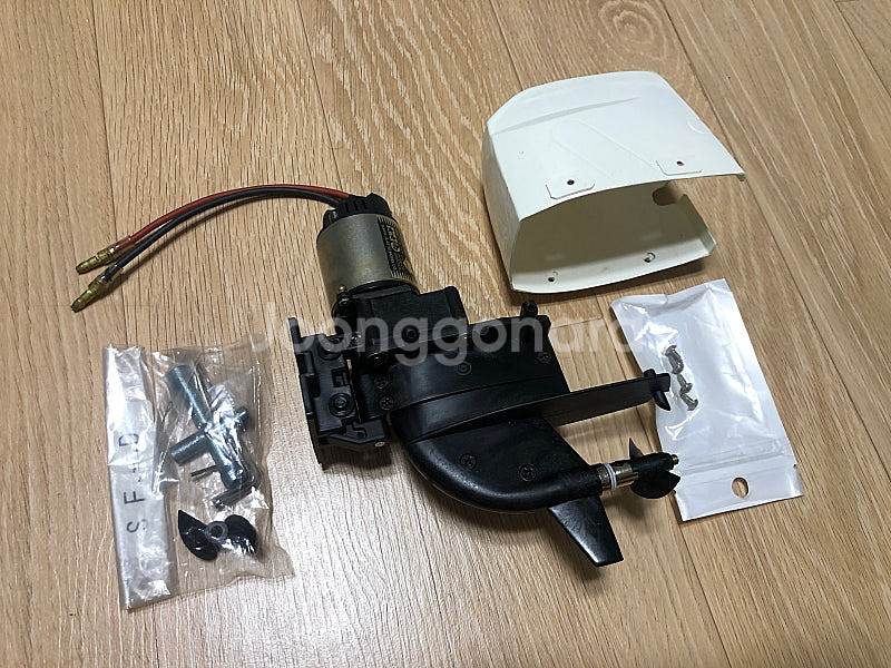 타미야 RX-540VZ 테크니골드 모터와 아카데미 선외...--0
