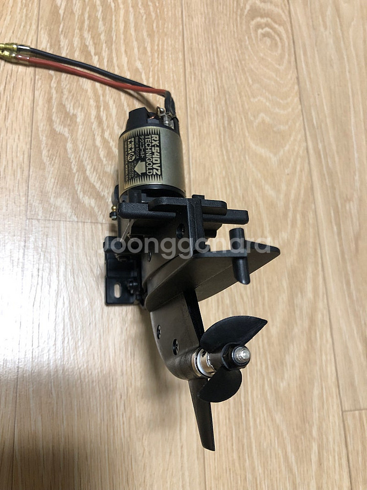 타미야 RX-540VZ 테크니골드 모터와 아카데미 선외...--4