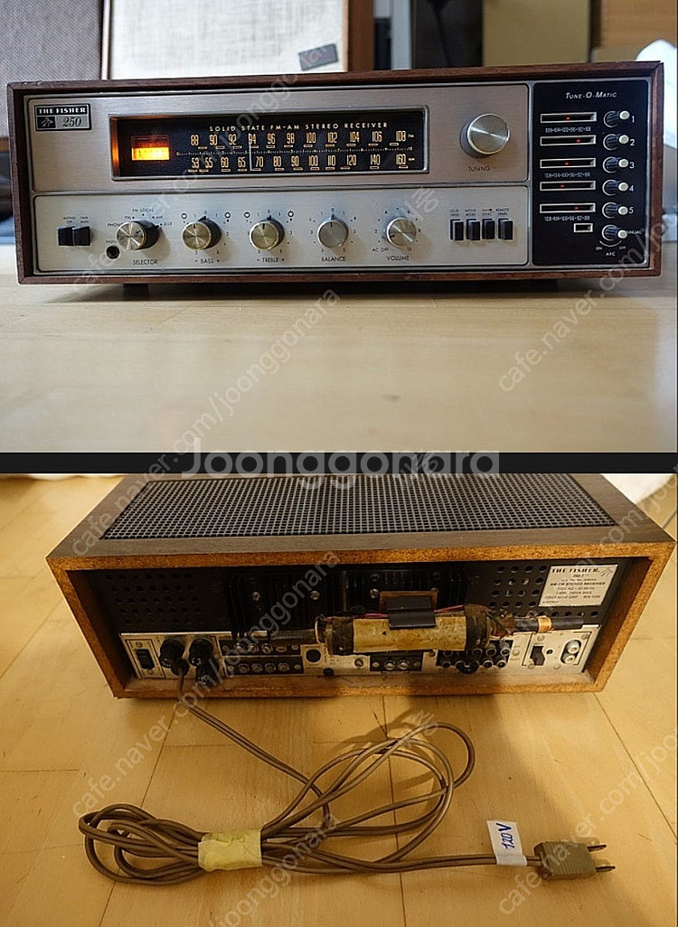 피셔 리시버 250T (Fisher 250T)110V ...--0
