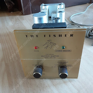 피셔 Fisher MPX-100 Multiplex Adaptor 진공관 판매합니다