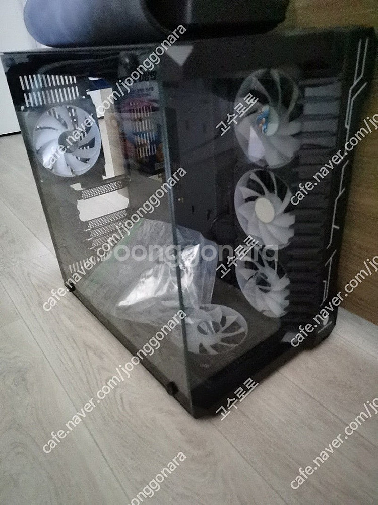 GAMEKM PC ATX 어항 케이스--0