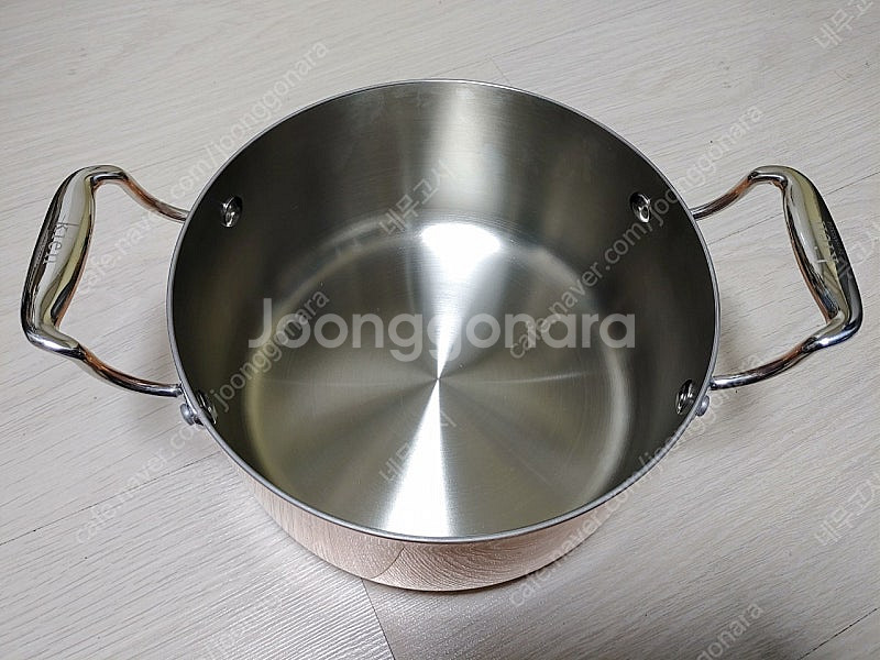 한샘 양수 구리냄비 20cm 팝니다.--2
