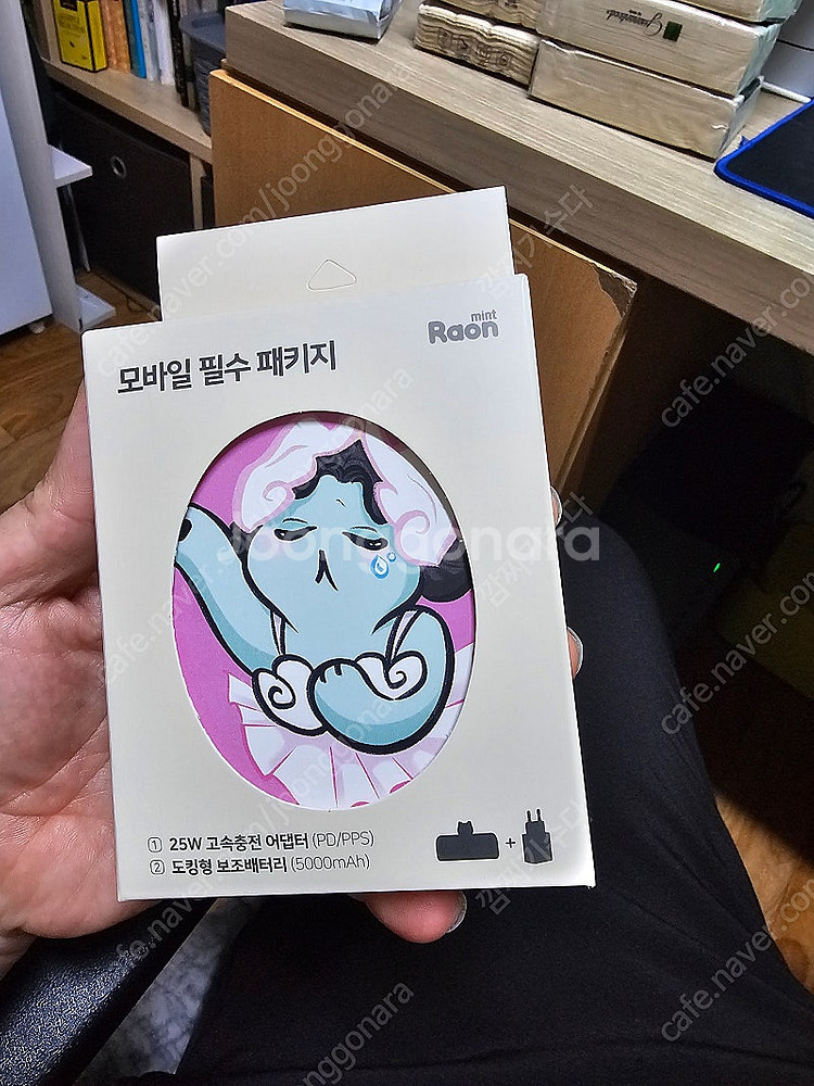 라온 모바일 필수 패키지 (25W고속충전기+5000도킹...--0