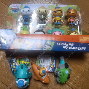 옥토넛 액션 피규어+쌩쌩레이서 3개 일괄 새상품