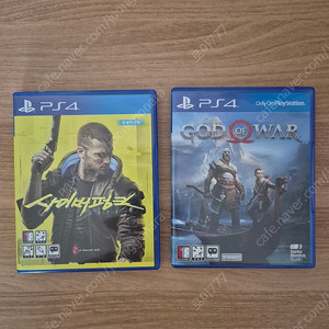 PS4 사이버펑크, 갓 오브 워 판매합니다~ (PS5 호환 가능)