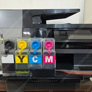 대구 HP 오피스젯 프로 8620 복합기 무한잉크 헤드 불량