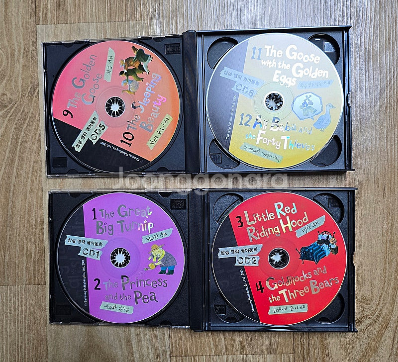 삼성명작영어동화 16권 CD.+바빠 영어동화 100편 ...--4
