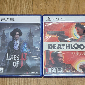 PS5 피의거짓/데스루프 2종 일괄 팝니다.