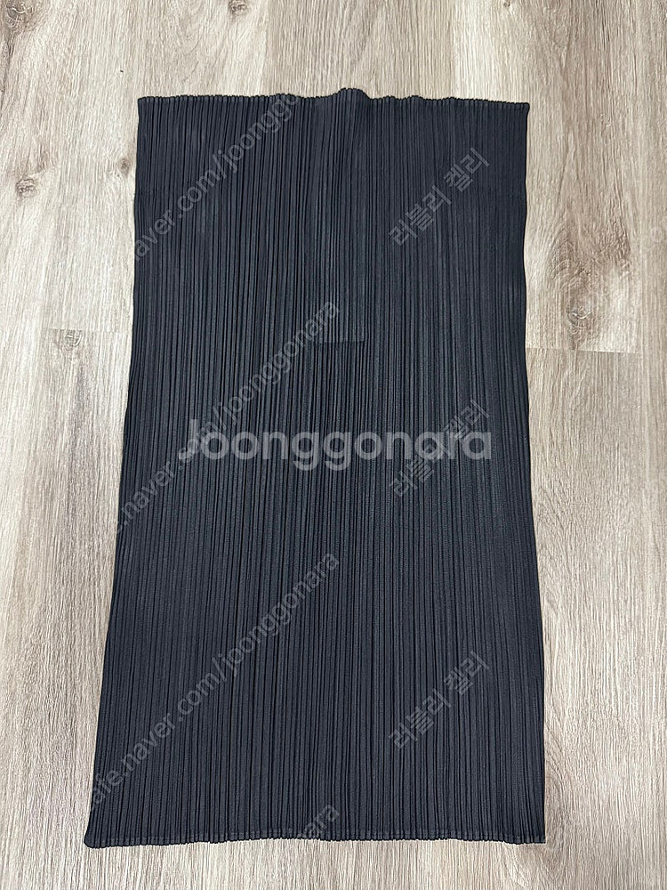 플리츠플리즈 이세이미야케 카라탑 블랙--2