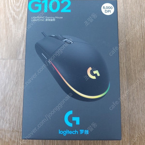 로지텍 G102 마우스 미개봉