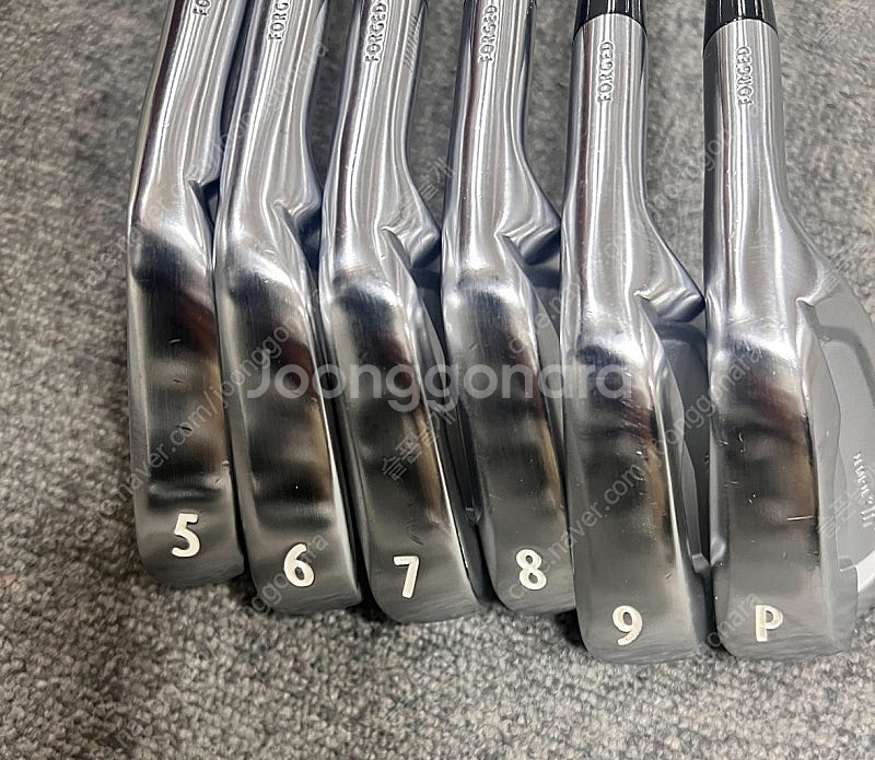 미우라기켄 tc-101 아이언세트 판매(5~P)--2