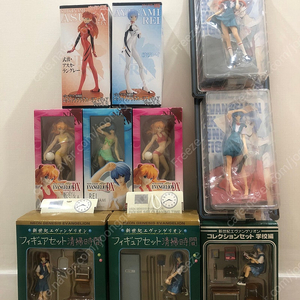 에반게리온 고전 피규어 일괄