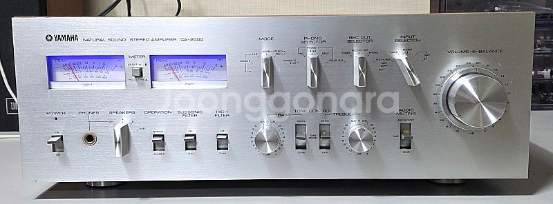 야마하 ca-2000 인티앰프--0
